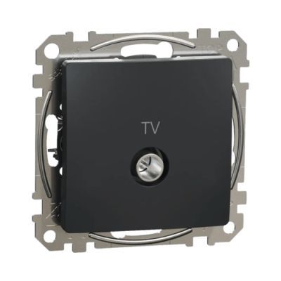 Sedna design priza TV finala 4dB antracit