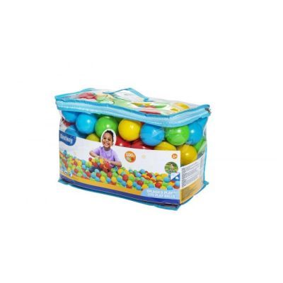 Set 100 de mingi pentru copii Bestway 52027