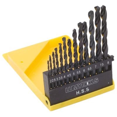 Set 13 burghie pentru metal hss, 2-8mm LT22180