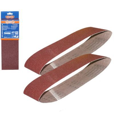 Set 2 buc hartie abraziva pentru slefuitor WADFOW 100x610mm, P60 WZA2E60