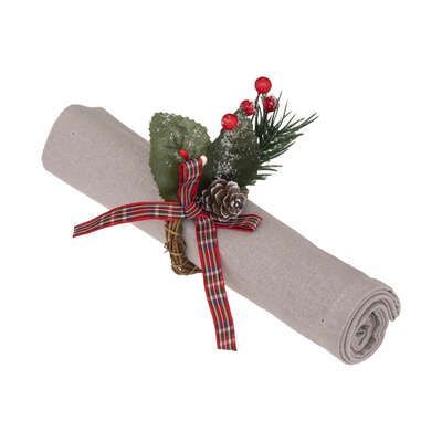 Set 2 inele pentru servetele de Craciun 183355