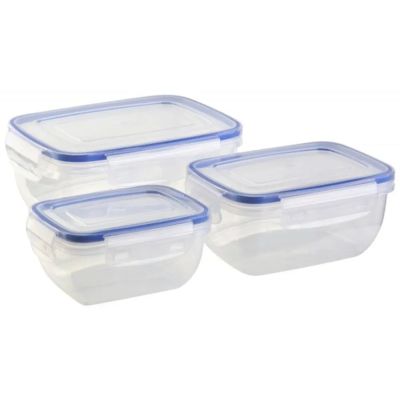 Set 3 cutii alim drept frigo fresh
