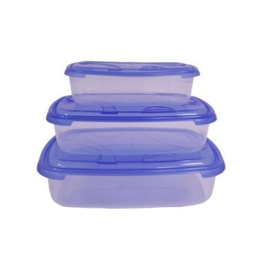 Set 3 cutii alimente 1+2+3L