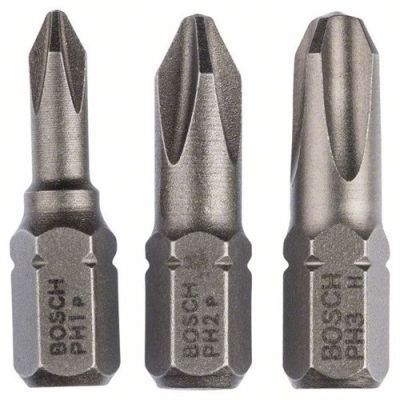 Set 3 mixt biti PH 25mm 2607001752