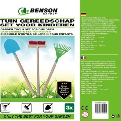 Set 3 unelte de gradina pentru copii 012636