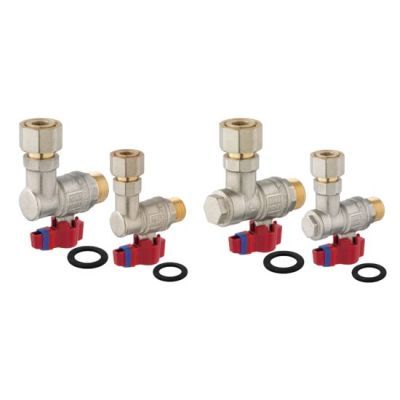 Set 4 robineti semiolandez instalare centrala termica combi ZK2F1520