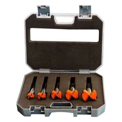 Set 5 freze cu widia,pt lemn si pal 15-35mm lt22551