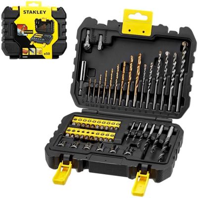 Set 50 piese pentru gaurit si insurubat STA88546-XJ