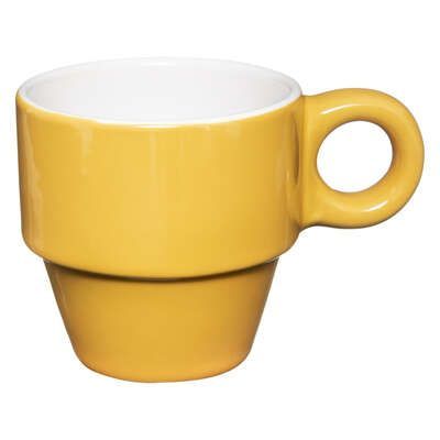 Set 6 cani Espresso cu suport rotativ, Colorama, Ceramica, 50 ML 166350