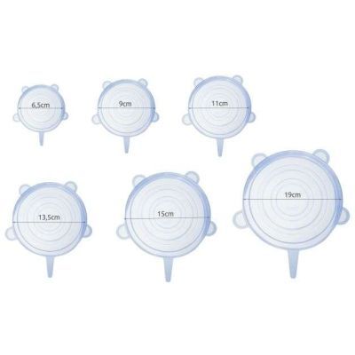 Set 6 capace din silicon 00012273