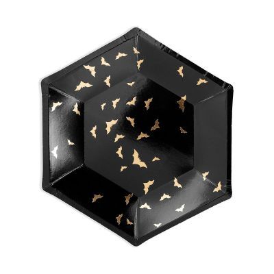 Set 6 farfurii hexagonale cu LILIECI-20CM Tpp20