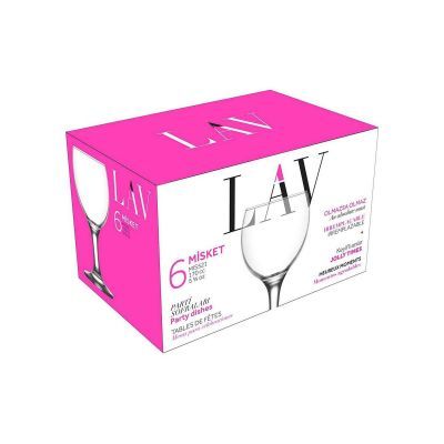 Set 6 pahare Misket vin alb 17CL - 4SET/BAX Mis521