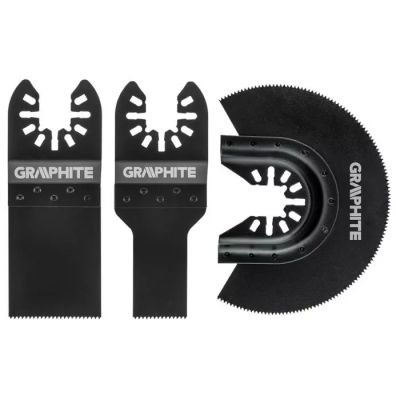 Set accesorii taiere lemn pentru multifunctional cu vibratii 3 BUC 56h070