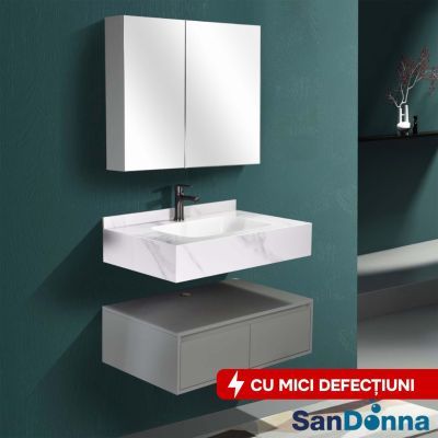 Set baie 1016G 80x50x15 gri 41250