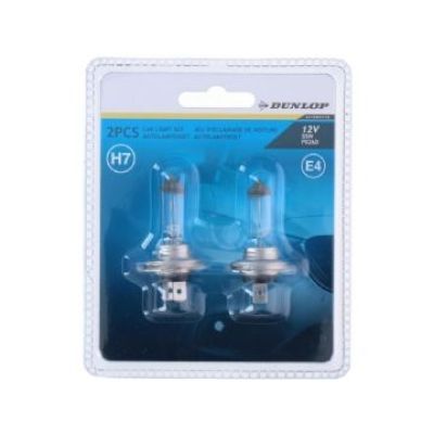 Set bec 2 buc H7 12V 55W dunlop