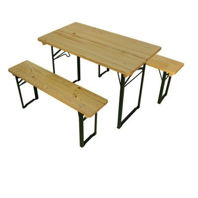 Set berarie TRAVEL din lemn masiv de rasinos 110x60 natur