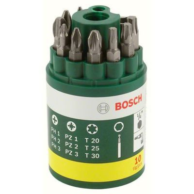 Set biti 10 piese Bosch 2607019452