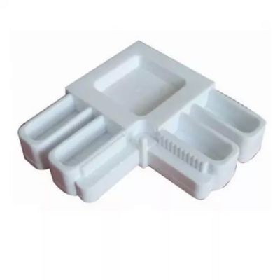 Set coltar plasa 17X43 alb Maro