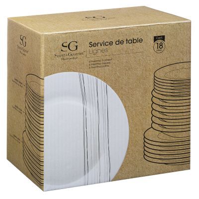 Set de 18 piese vesela pentru 6 persoane 154269 Set de 18 piese vesela pentru 6 persoane 154269