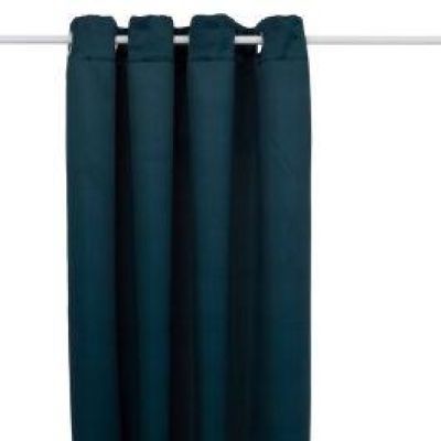 Set de 2 perdele opace 135 x 240 cm Albastru 120598 K