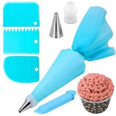 Set de cofetarie pentru decorarea prajiturii 7 buc Ki0055 Set de cofetarie pentru decorarea prajiturii 7 buc Ki0055