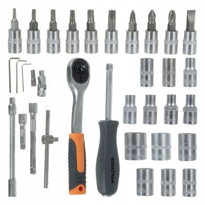 Set de scule intr-o cutie cu 46 de piese. Bigstreen 26844