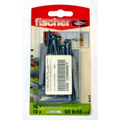 Set diblu nylon cu surub UX 6X50 S K NV 90872