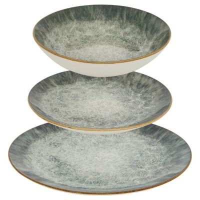 Set farfurii Juliette 12 piese verde 212371 Set farfurii Juliette 12 piese verde 212371