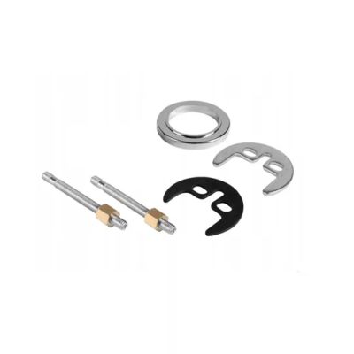 Set fixare baterie 2 suruburi metalice crom Fb611011r