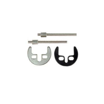 Set fixare baterie 2 suruburi metalice crom Fb611011r