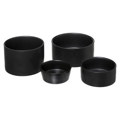 Set gustare din bambus negru din 5 piese 176917