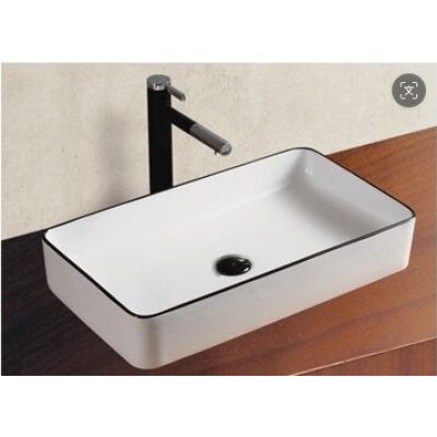 Set lavoar (blat) + baterie 610x340x110 mm WJ2086B-BL Set lavoar (blat) + baterie 610x340x110 mm WJ2086B-BL
