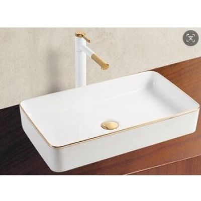 Set lavoar (blat) + baterie 610X340X110 mm WJ2086B-GL Set lavoar (blat) + baterie 610X340X110 mm WJ2086B-GL