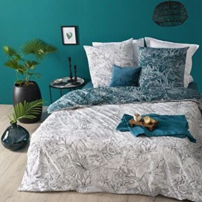Set lenjerie pat Imperia Jungle, bumbac, 220X240 cm 163987