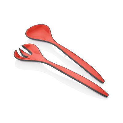Set LINGURA+FURCULITA salata rosu Hr-ql-ss29r