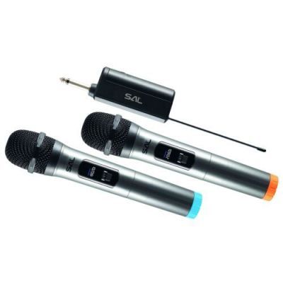 Set microfon fara fir 2xMIC 20m MVN220