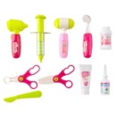 Set Micul Doctor Carucior Roz 26556