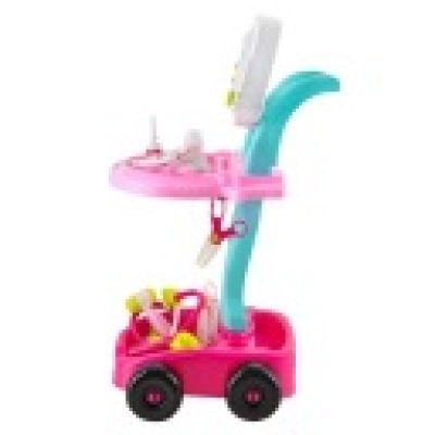 Set Micul Doctor Carucior Roz 26556