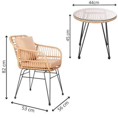 Set mobilier de gradina japandi GF0070