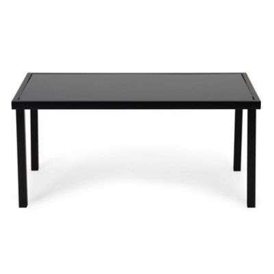 Set mobilier de gradina: masa, banca, scaune, metal FR-ITS020