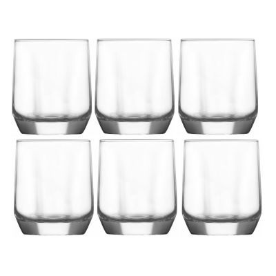 Set pahare diamond whisky 6pcs 310ml DIA15