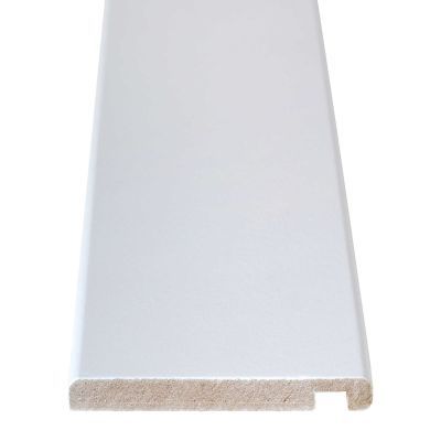 Set pervaze mdf 8+12x100 mm alb 204477