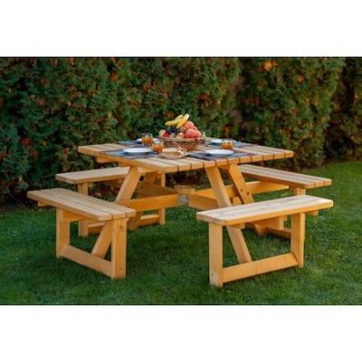 Set mobilier de gradina Picnic Quatro, 211 x 211 cm