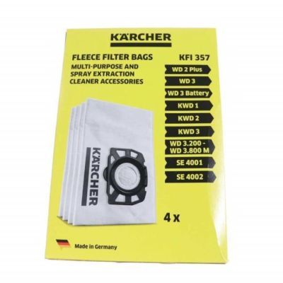 Set saci aspirator 4buc Karcher 2.863-314.0