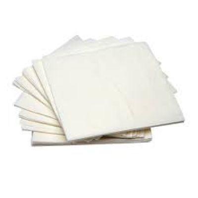 Set servetele party din hartie 33x33cm 10buc/pachet alb ( Pz3284)
