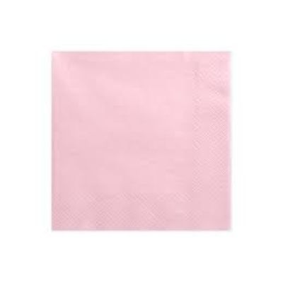 Set servetele party din hartie 33x33cm 10buc/pachet roz (pz3285)