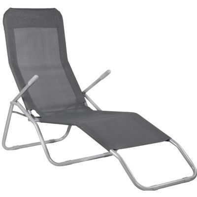 Sezlong de gradina gri GC0016 Sezlong de gradina gri GC0016