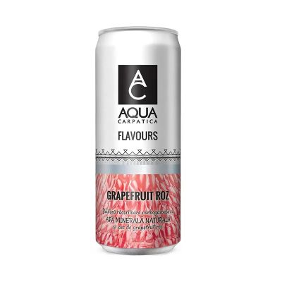 SGR Aqua carpatica grapefruit roz can 330ml