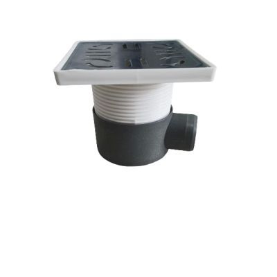 Sifon pardoseala lateral Inox-50(150/150mm)(ll)(1/5)