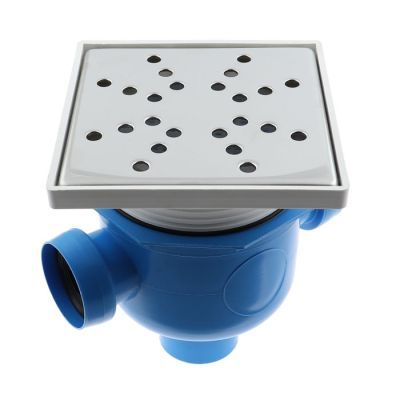Sifon pardoseala cu inaltator inox 100 1E VERT. FI50-2L FI40 90(VO) (1/5)